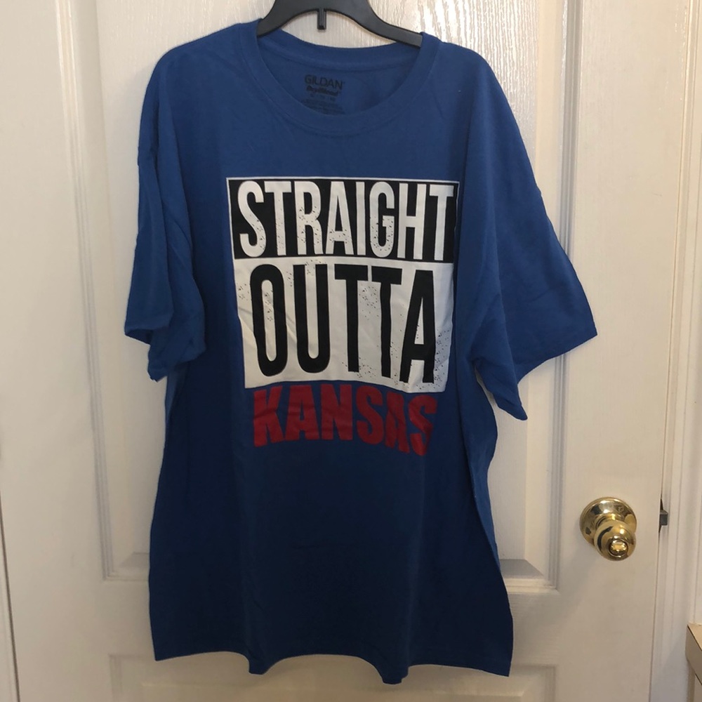 KU "Straight Outta Kansas" T-Shirt📝